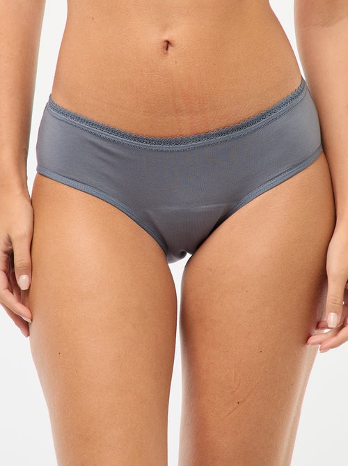 Setje met 2 menstruatiehipsters - Normaal bloedverlies - Kiabi