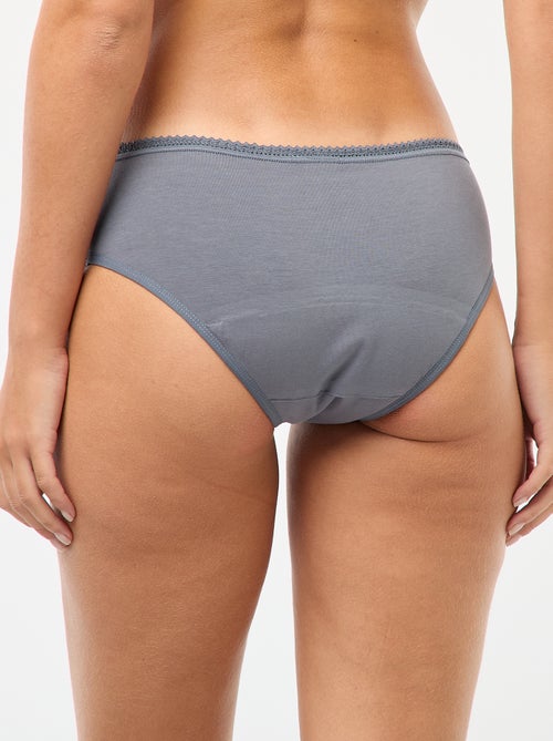 Setje met 2 menstruatiehipsters - Normaal bloedverlies - Kiabi