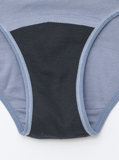 Setje met 2 menstruatiehipsters - Normaal bloedverlies - Kiabi