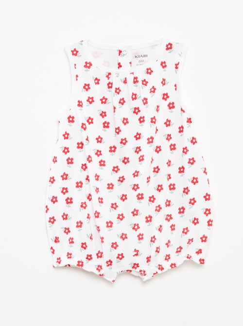 Setje met 2 mouwloze speelpakjes - Kiabi