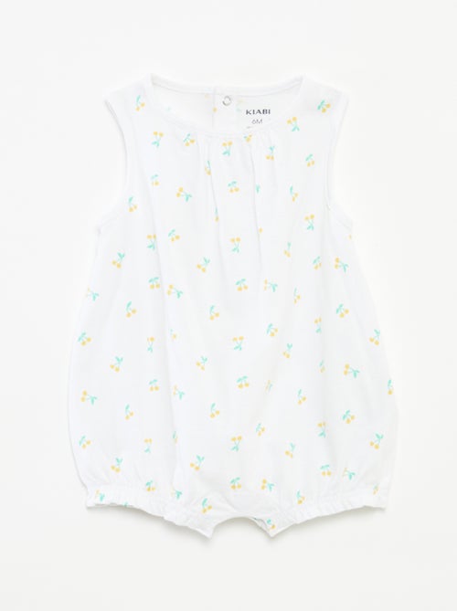 Setje met 2 mouwloze speelpakjes - Kiabi