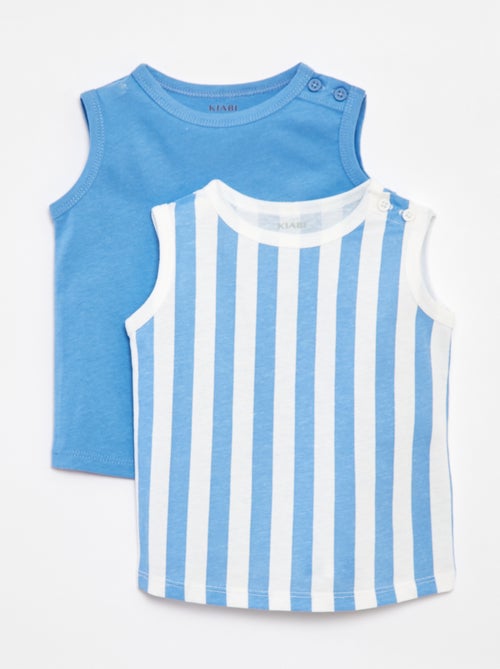 Setje met 2 mouwloze tops - Kiabi