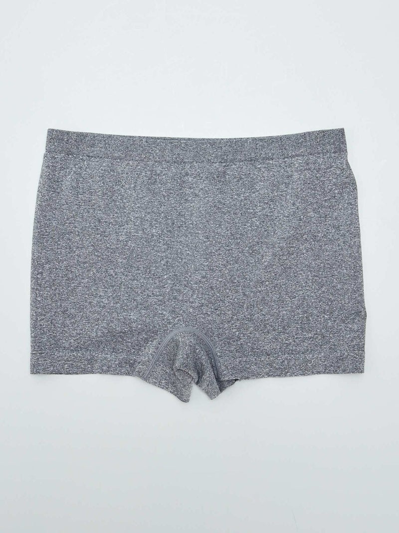 Setje met 2 naadloze hipsters - So Easy ZWART - Kiabi