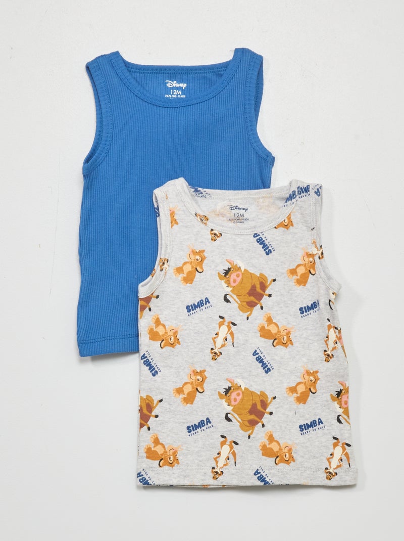 Setje met 2 onderhemdjes 'Disney' simba - Kiabi