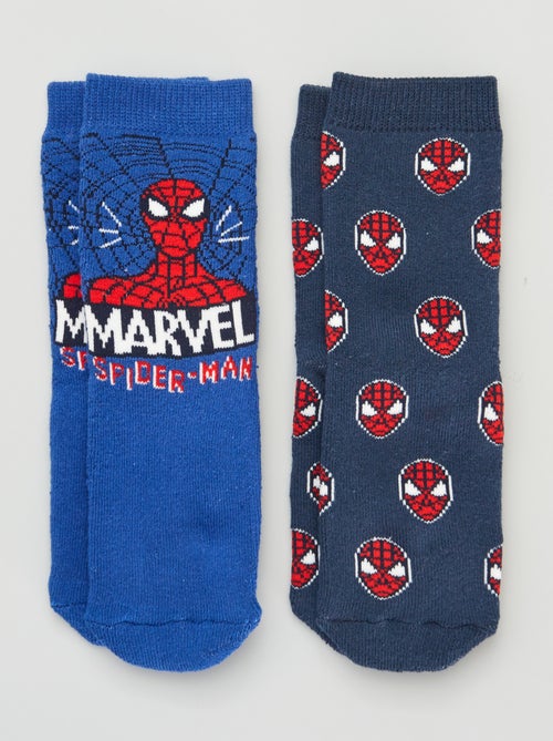Setje met 2 paar sokken 'Spider-Man' van 'Marvel' - Kiabi