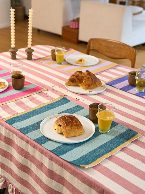 Setje met 2 placemats (32 x 45 cm) - Kiabi Home - Kiabi