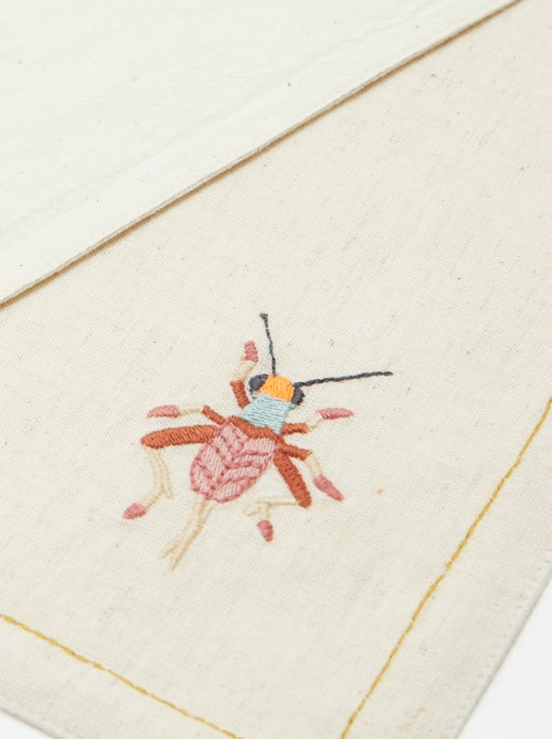 Setje met 2 placemats van linnenmix - Kiabi Home - Kiabi