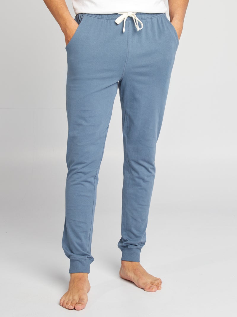 Setje met 2 pyjamabroeken BLAUW - Kiabi