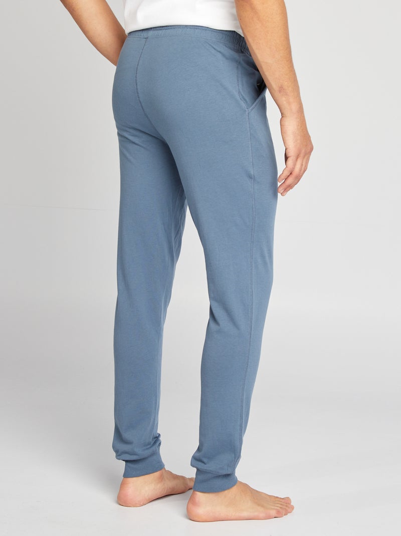 Setje met 2 pyjamabroeken BLAUW - Kiabi