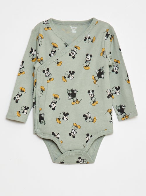 Setje met 2 rompertjes 'Disney' 'Mickey' - Kiabi