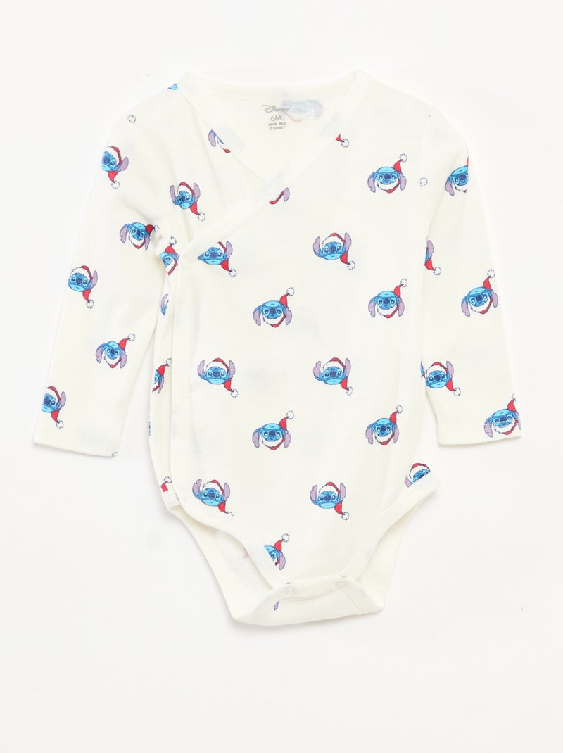 Setje met 2 rompertjes 'Disney' 'Mickey' Rood - Kiabi