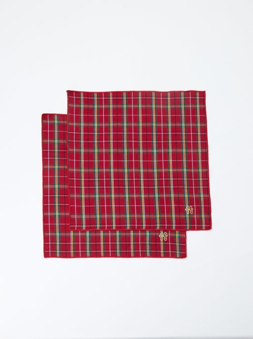 Setje met 2 servetten | Kiabi & Catherine Painvin - Kiabi