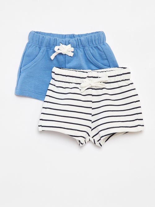 Setje met 2 shorts met koordjes - Kiabi