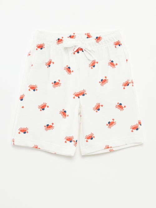 Setje met 2 shorts van joggingstof - Kiabi