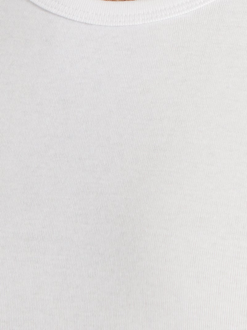 Setje met 2 singlets wit - Kiabi