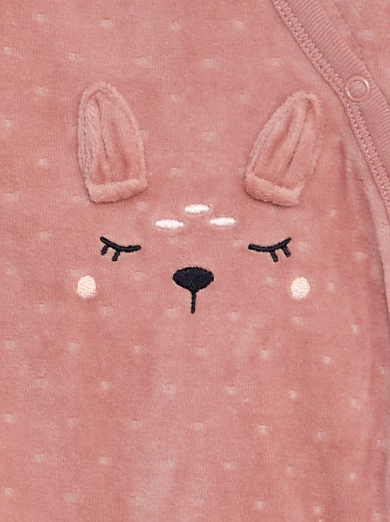 Setje met 2 slaappakjes ROSE - Kiabi