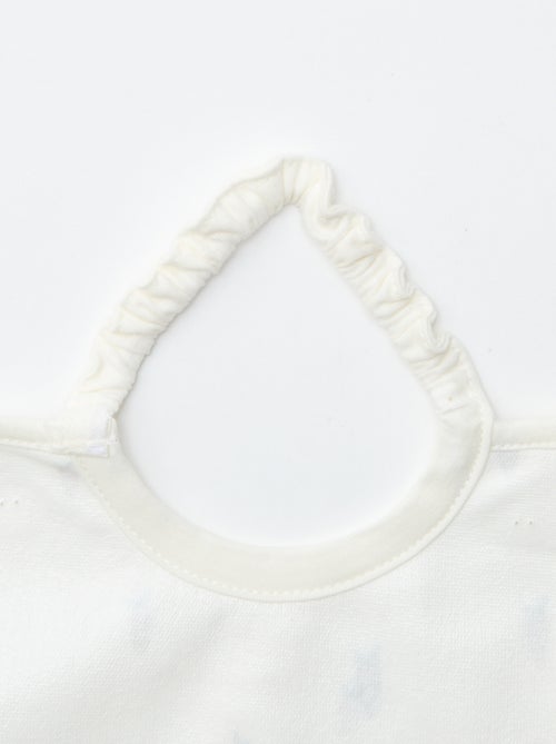 Setje met 2 slabbetjes met elastische halsopening - Kiabi