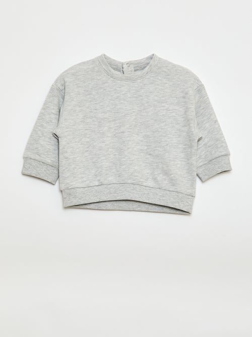 Setje met 2 sweaters van french terry - Kiabi