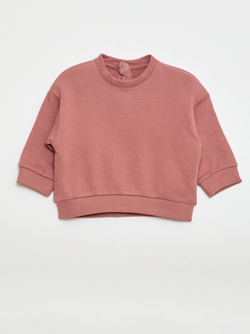 Setje met 2 sweaters van french terry - Kiabi