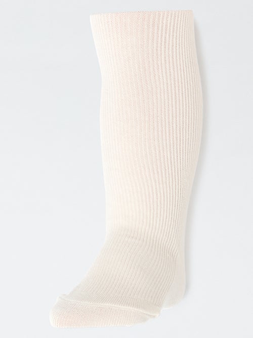 Setje met 2 warme kousenbroeken van jersey - Kiabi