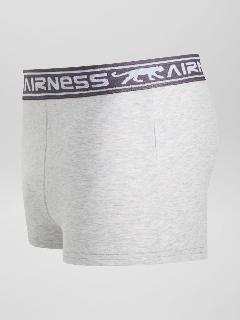 Setje met 3 boxershorts 'Airness' ZWART - Kiabi