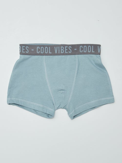 Setje met 3 boxershorts met stretch - Kiabi