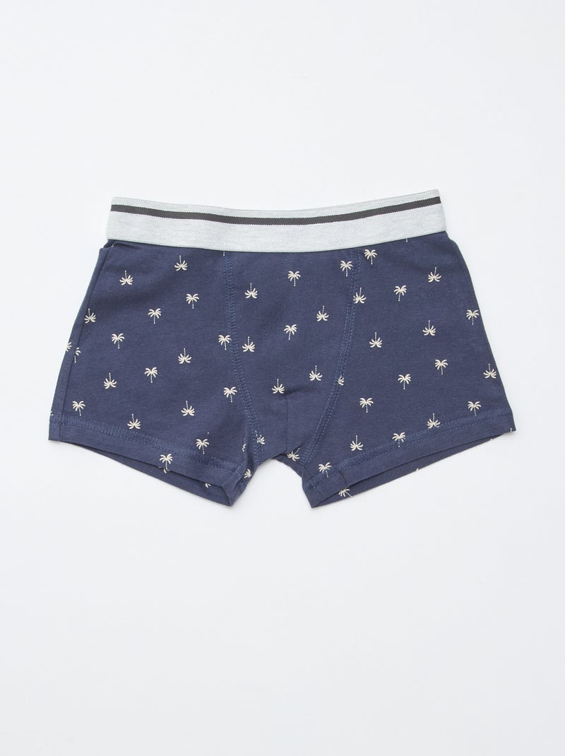Setje met 3 boxershorts met stretch Geel - Kiabi