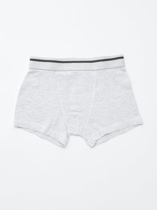 Setje met 3 boxershorts met stretch - Kiabi