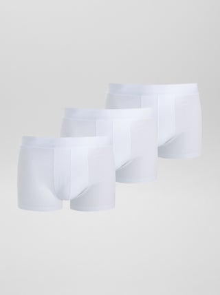 Setje met 3 effen boxershorts