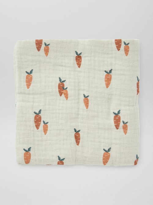 Setje met 3 hydrofiele doeken - Kiabi