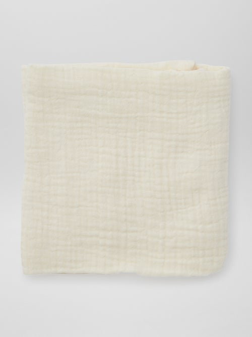 Setje met 3 hydrofiele doeken - Kiabi