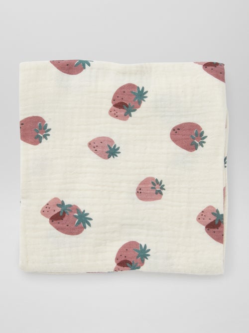 Setje met 3 hydrofiele doeken - Kiabi