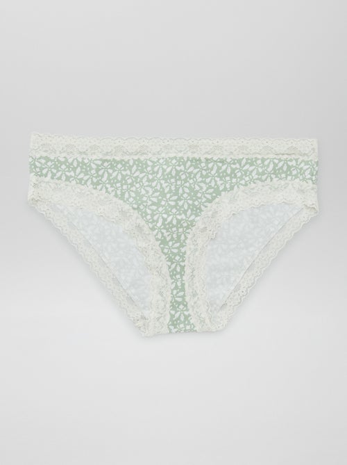 Setje met 3 kanten slips - Kiabi