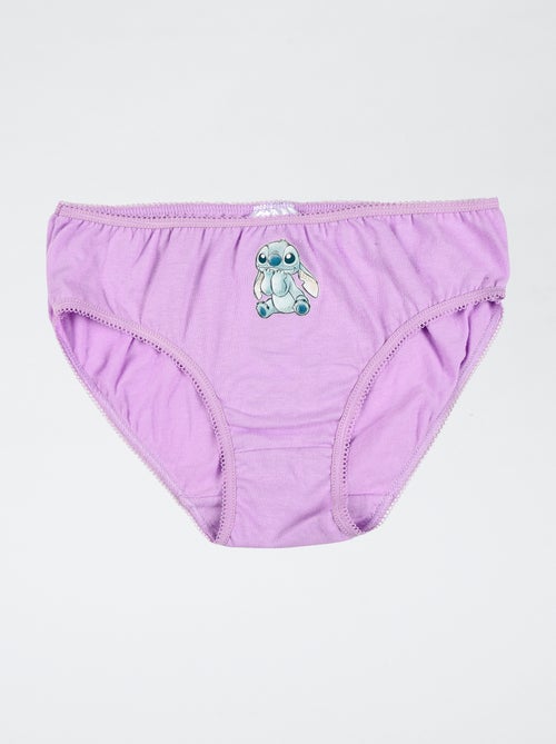 Setje met 3 katoenen onderbroekjes 'Stitch' - Kiabi