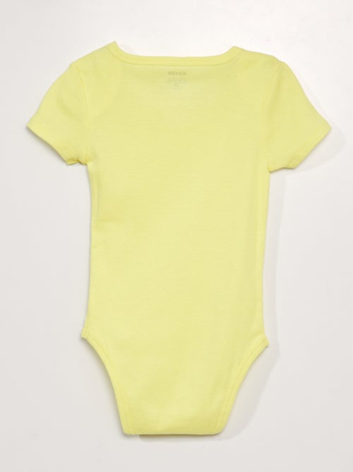 Setje met 3 katoenen rompertjes - So Easy - Kiabi