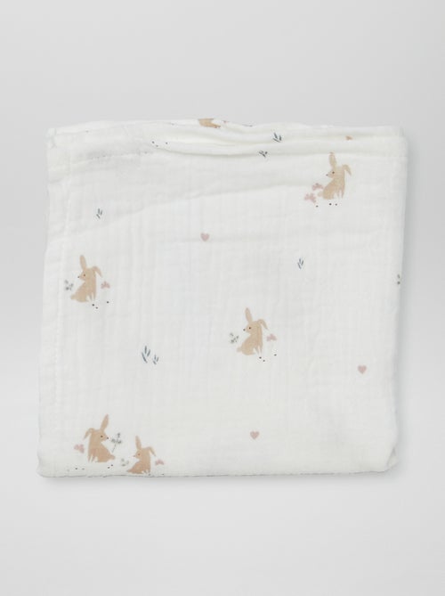 Setje met 3 luierdoeken met print - Kiabi