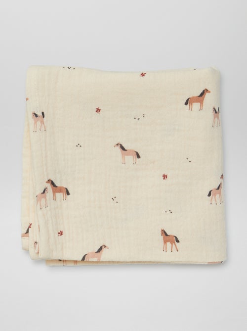 Setje met 3 luierdoeken met print - Kiabi