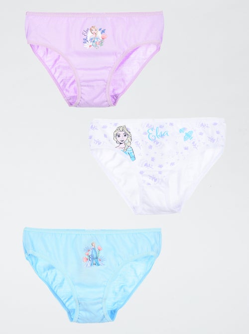 Setje met 3 onderbroekjes 'Frozen' - Kiabi
