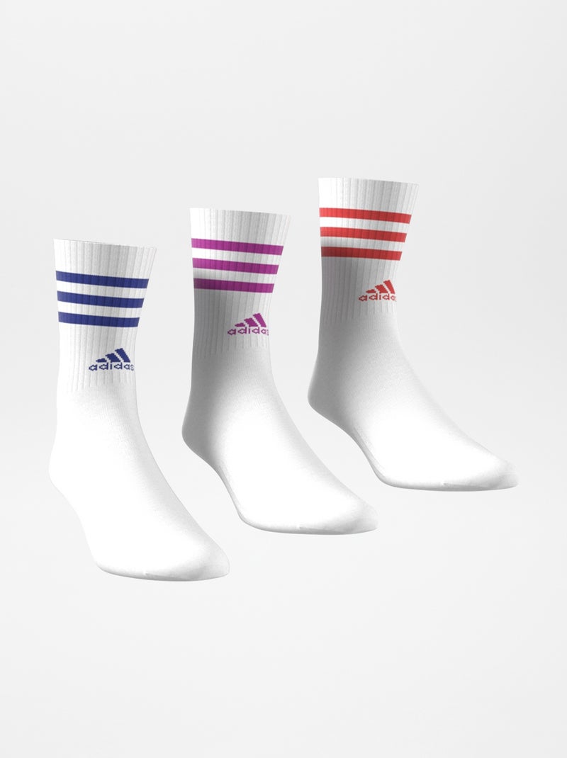 Setje met 3 paar 'adidas'-sokken ROSE - Kiabi