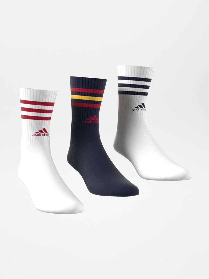 Setje met 3 paar 'adidas'-sokken ZWART - Kiabi