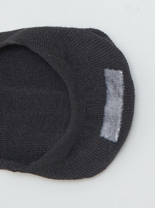 Setje met 3 paar effen enkelsokjes - Kiabi