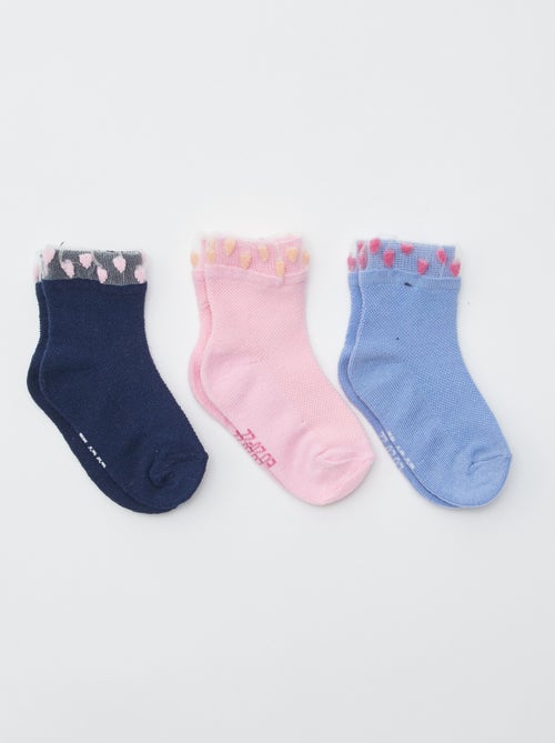 Setje met 3 paar gebreide sokken - Kiabi