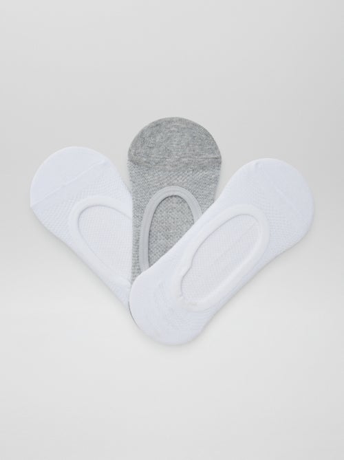 Setje met 3 paar onzichtbare sokken - Kiabi