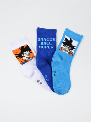 Setje met 3 paar sokken 'Dragon Ball Z'
