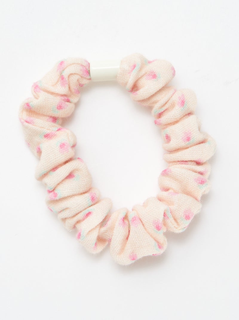 Setje met 3 scrunchies ROSE - Kiabi