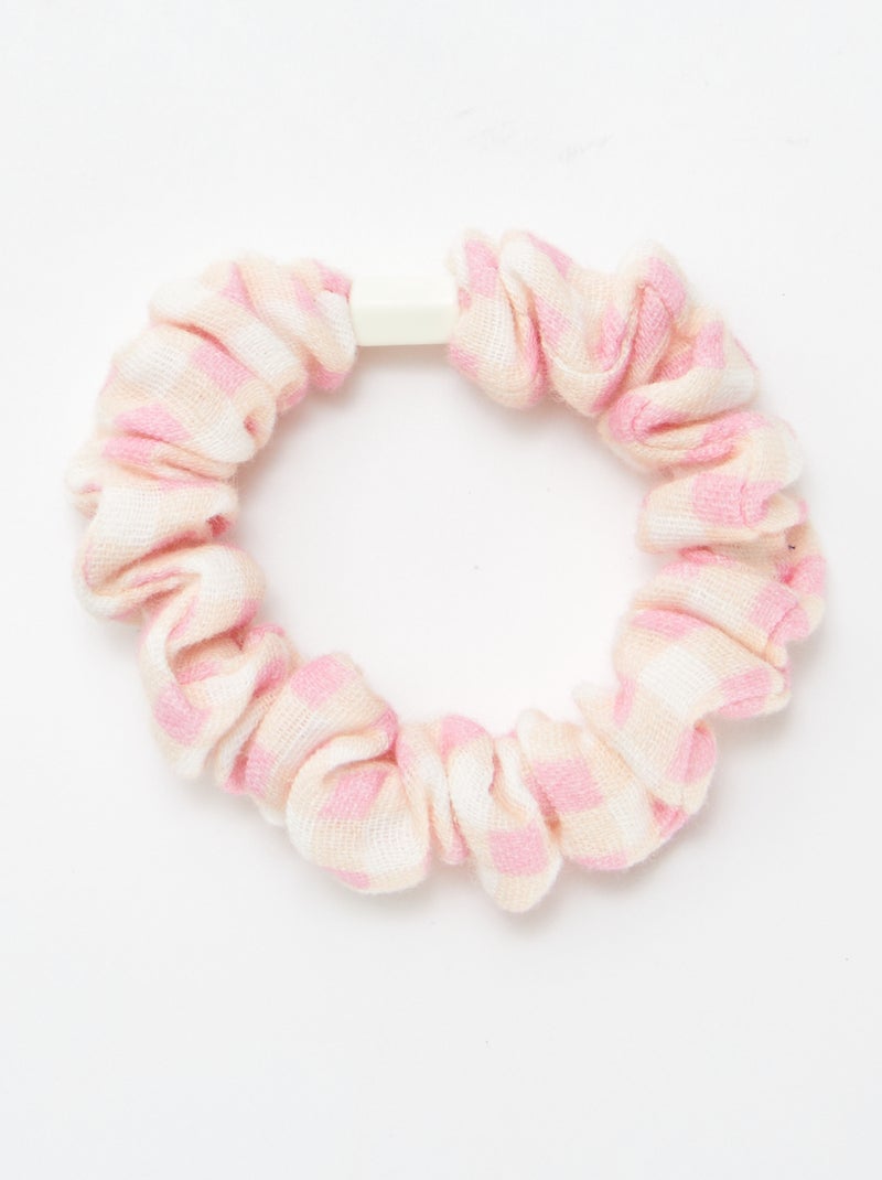 Setje met 3 scrunchies ROSE - Kiabi