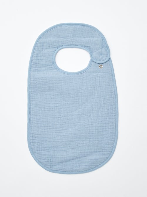 Setje met 3 slabbetjes van luchtig katoen uit badstof - Kiabi