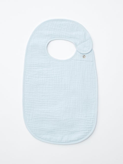 Setje met 3 slabbetjes van luchtig katoen uit badstof - Kiabi