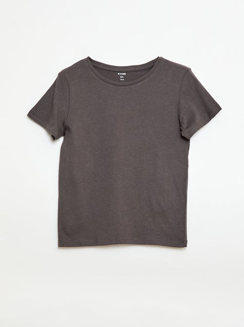 Setje met 3 T-shirts met korte mouw - Kiabi