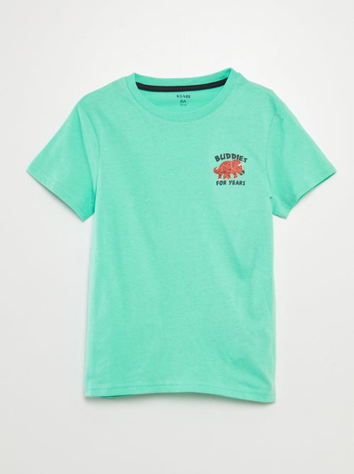 Setje met 3 T-shirts met korte mouw - Kiabi